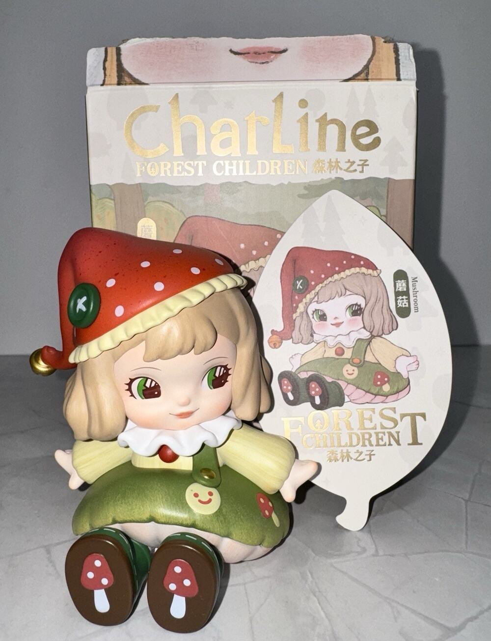Rolife Forest Children Series Confirmed Blind Box Confirmed Figure Mushroom